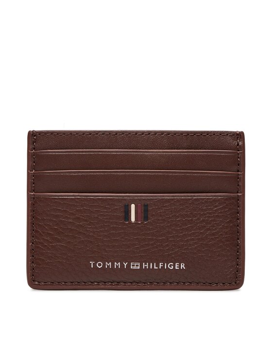 Tommy Hilfiger Kredītkaršu turētājs Th Central Cc Holder AM0AM11858 Brūns