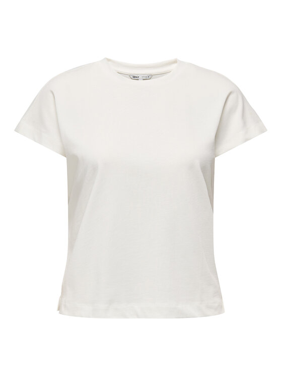 ONLY ONLY Tričko Erica 15308926 Biela Oversize