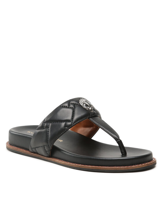 Kurt Geiger Kurt Geiger Flip flop Kensington T-Bar Chunky 9819900109 Negru