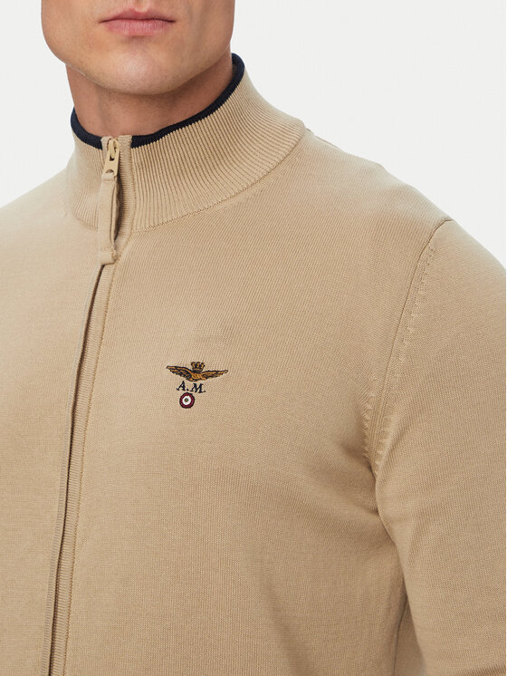 Aeronautica Militare Aeronautica Militare Кардиган 262MA1632UL00506 Бежевий