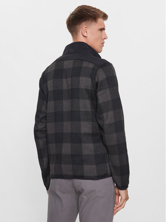 Columbia Columbia Felpa di pile Sweater Weather™ II Printed Half Zip Nero Regular Fit