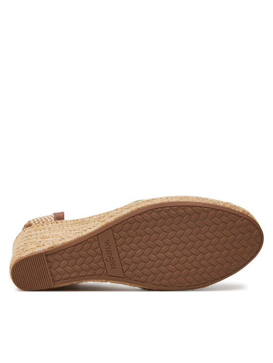 Wrangler Wrangler Espadrillid Brava Women Wedge 20241056 Khakivärviline