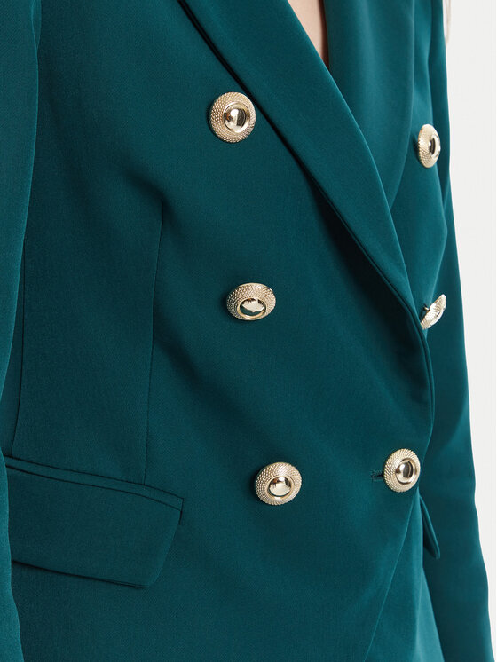 Rinascimento Rinascimento Marynarka CFC0126227003 Zielony Slim Fit