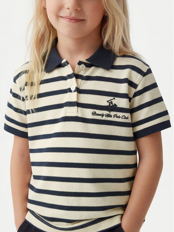 Beverly Hills Polo Club Beverly Hills Polo Club Pólóing G2283 Sötétkék Regular Fit