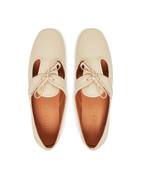 Balagan Balagan Halbschuhe Parpar Écru
