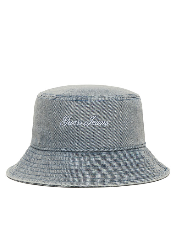 Guess Jeans Guess Jeans Klobouk bucket hat W6GZA5 WF8V1 Modrá