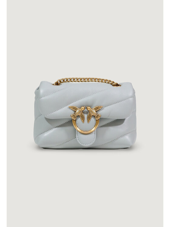 PINKO PINKO Borsetta LOVE PUFF BABY CL SHEEP NAPPA Grigio