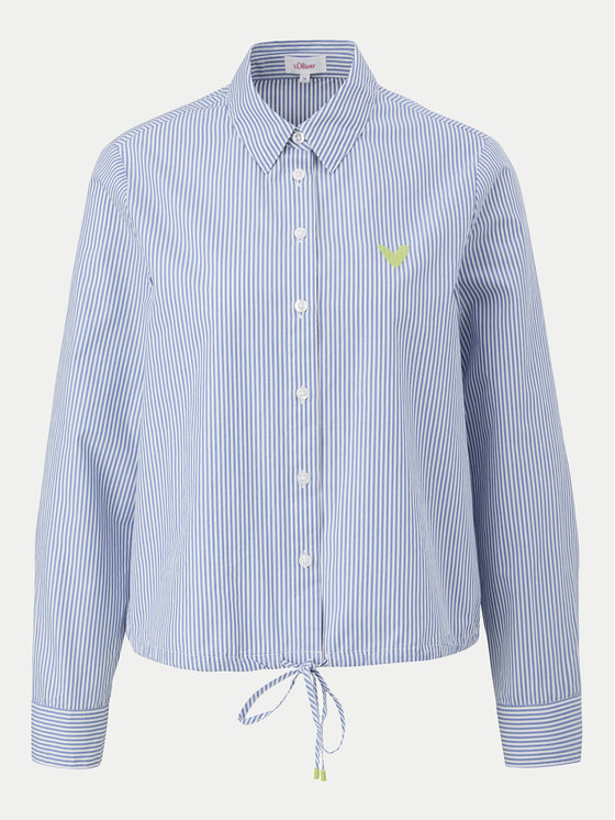 s.Oliver s.Oliver Košile 2142329 Modrá Regular Fit