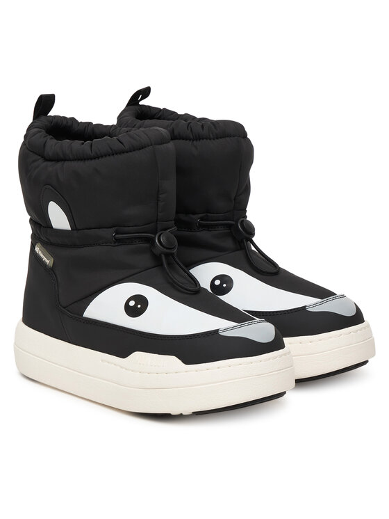 Moon Boot Moon Boot Sněhule Mb Jr Park Tube Mid Animal Wp 80D3440100 D Černá