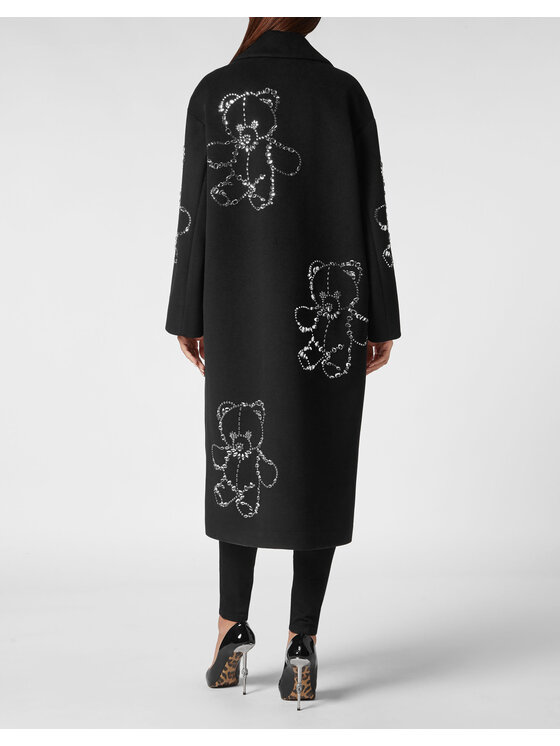 PHILIPP PLEIN PHILIPP PLEIN Cappotto invernale 1861 Nero Loose Fit