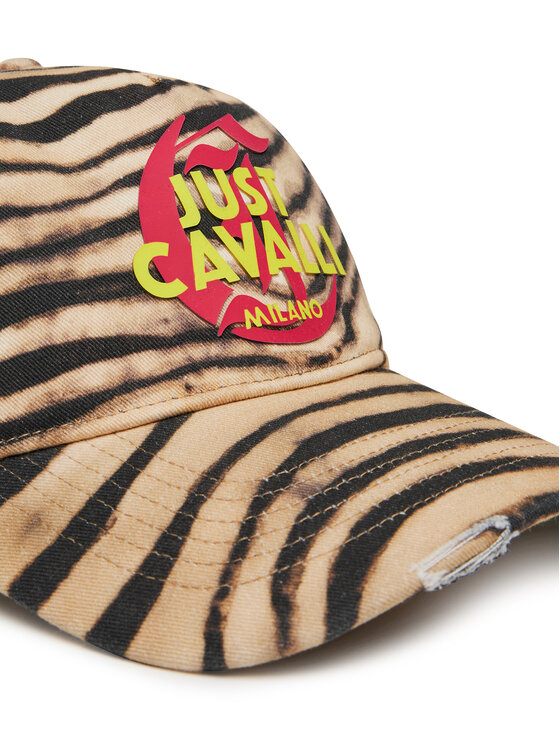 Just Cavalli Just Cavalli Czapka z daszkiem 78RAZK70 ZG348 Brązowy