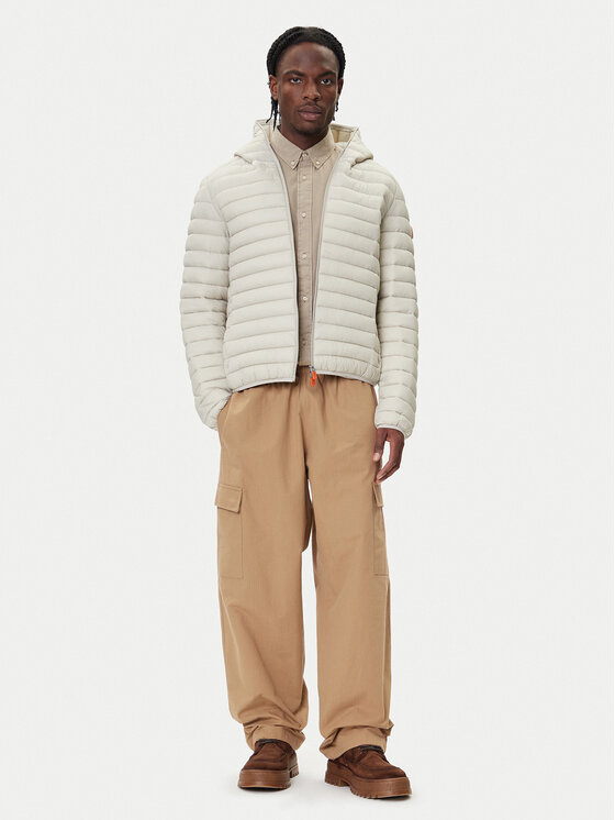 Save The Duck Save The Duck Winterjacke D30650M GIGA01 Beige Regular Fit
