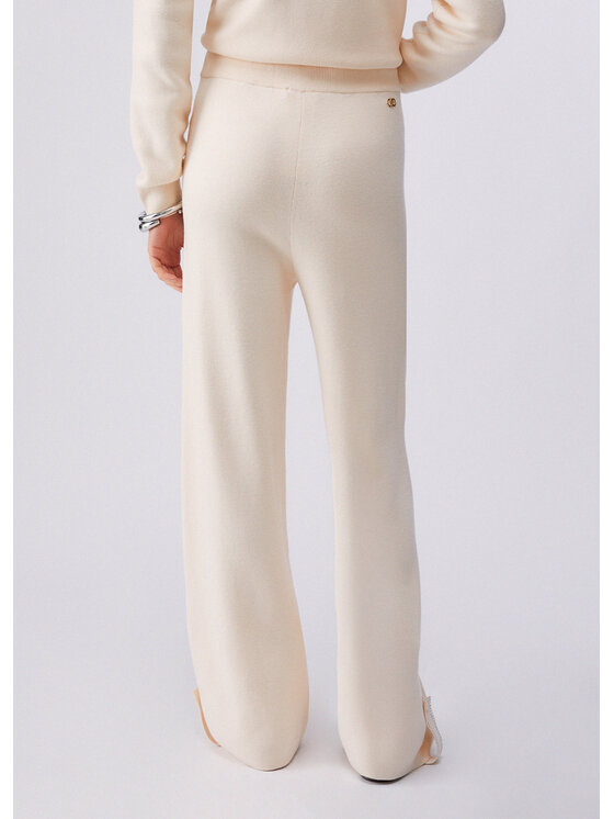 Liu Jo Liu Jo Spodnie materiałowe TA6047MS59LX0659 Beżowy Regular Fit