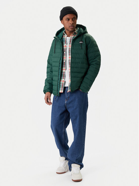 Quiksilver Quiksilver Демісезонна куртка Scaly Hood EQYJK04189 Зелений Regular Fit