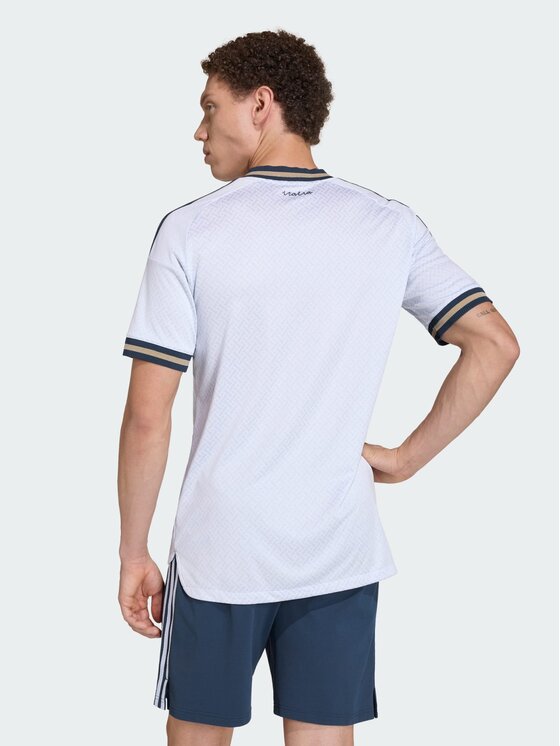 adidas adidas Koszulka techniczna 162199 Niebieski jasny Slim Fit