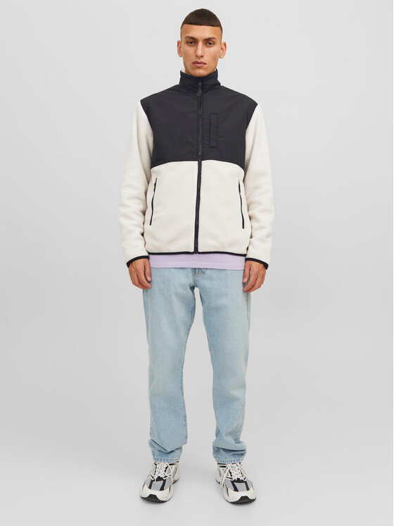 Jack&Jones Jack&Jones Fliso džemperis Marvin 12235864 Écru Regular Fit