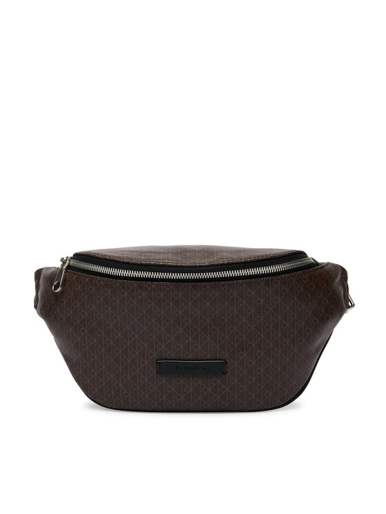Calvin Klein Calvin Klein Övtáskák Emblem Aop Coated Waistbag LV04D3135G Barna