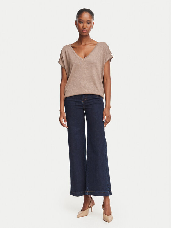 Morgan Morgan Bluse 262-MRINGO Dunkelbeige Oversize