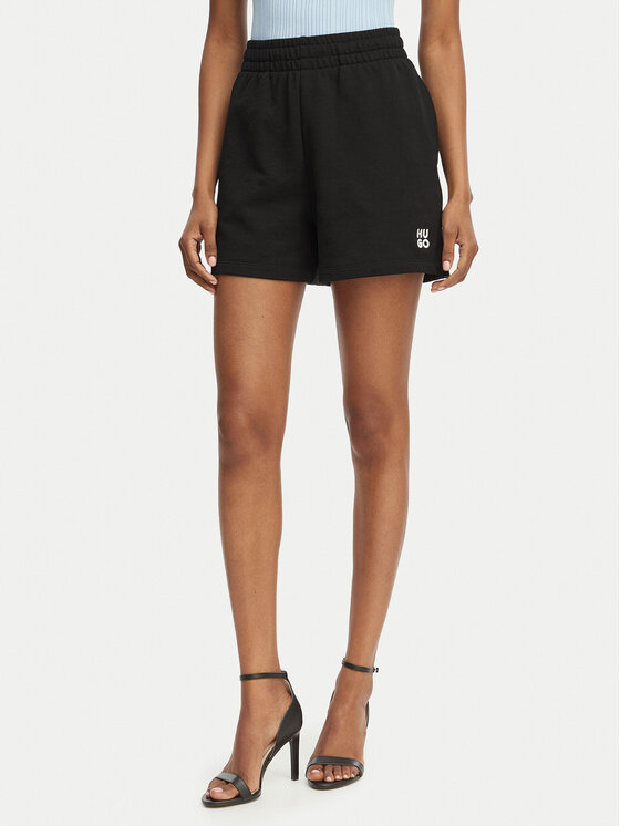 HUGO HUGO Sportske kratke hlače Ninosta 50536943 Crna Relaxed Fit