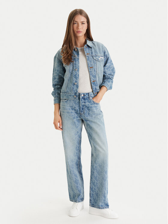 Calvin Klein Jeans Calvin Klein Jeans Jeansy LV047F678G Niebieski Straight Fit