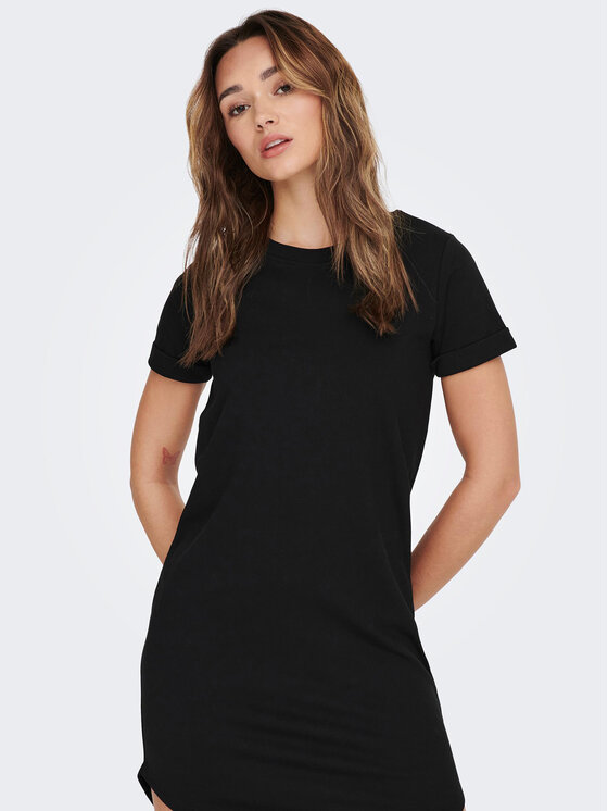 JDY JDY Vsakodnevna obleka Ivy 15174793 Črna Regular Fit