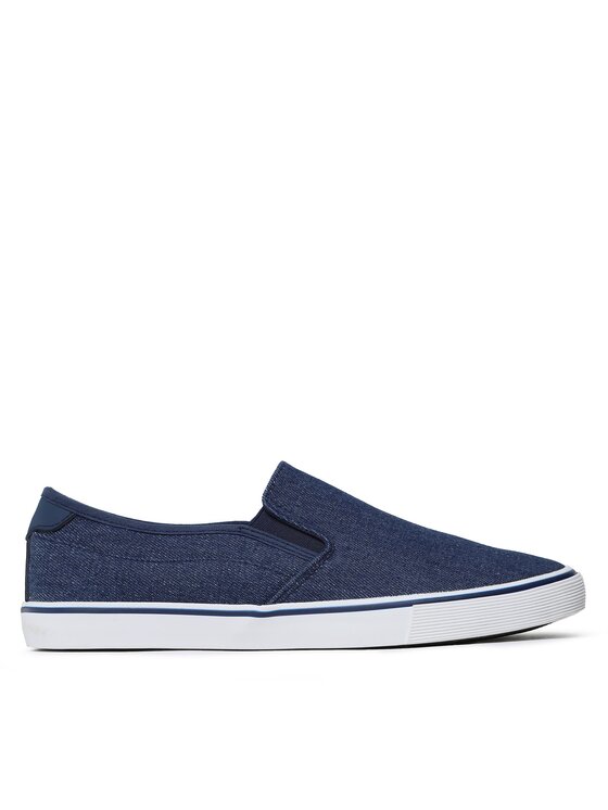Lanetti Lanetti Sneakers aus Stoff MS20347-05 Dunkelblau