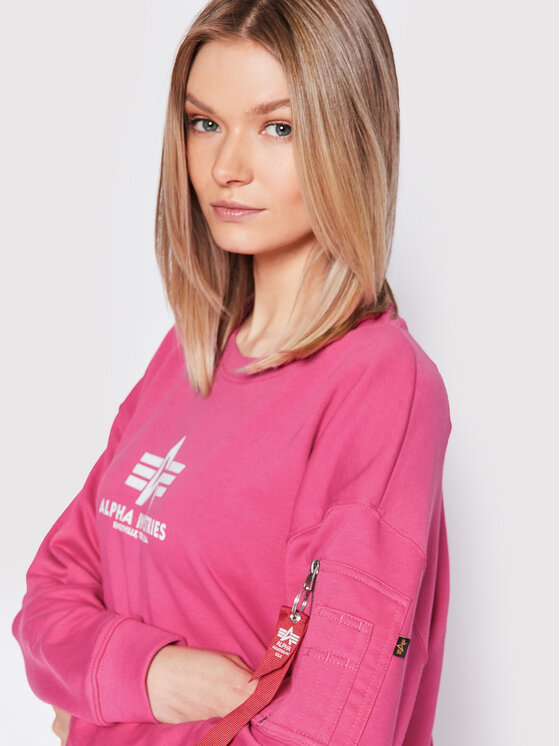 Alpha Industries Alpha Industries Jopa Basic 128053 Roza Oversize