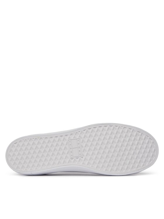 Tommy Jeans Tommy Jeans Sneakers Th Central Cc And Coin Bianco