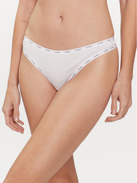 Guess Guess Komplet 3 par stringów O4GG13 K6YW1 Biały