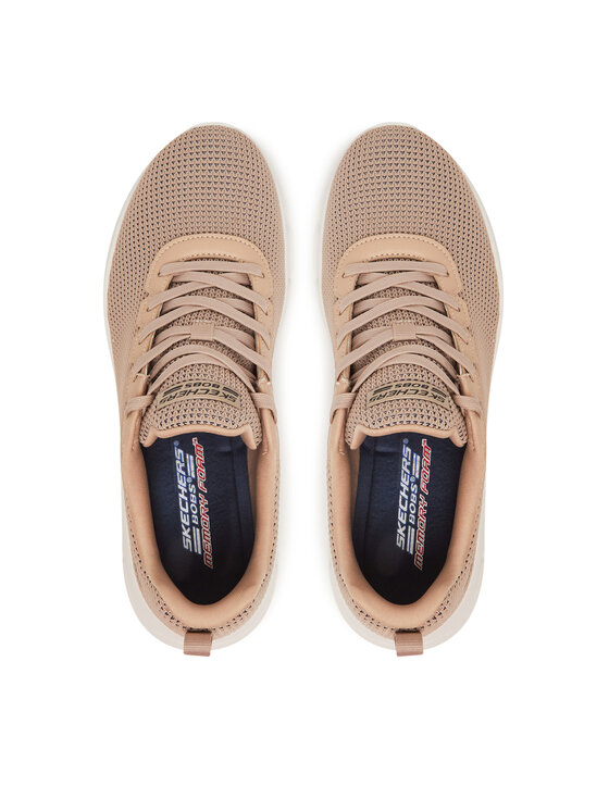 Skechers Skechers Sneakersy Bobs B Flex-Visionary Essence 117346/TAN Brązowy