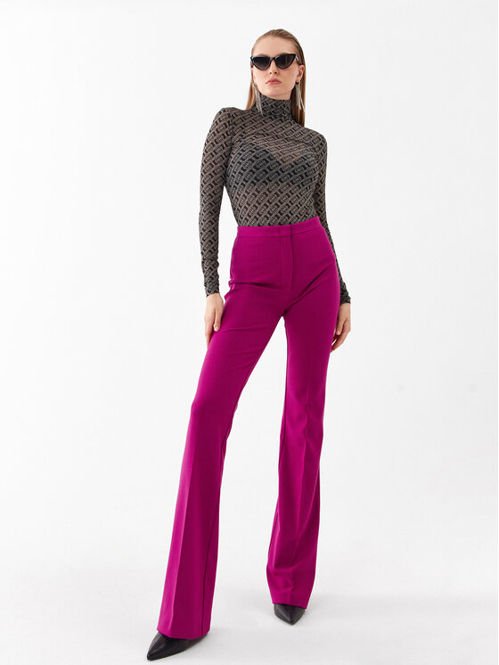 PINKO Pinko Bluzka Lamu 101813 A13G Czarny Slim Fit