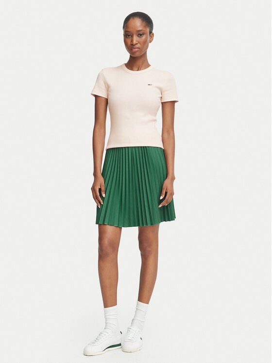 Lacoste Lacoste T-Shirt TF5538 Różowy jasny Slim Fit