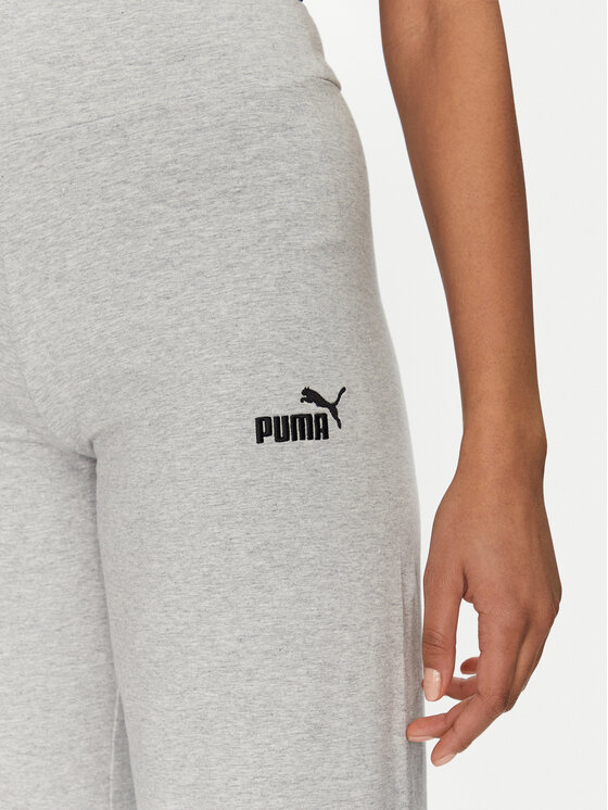 Puma Puma Colanți Ess Small No. 1 Logo 682428 Gri Straight Fit