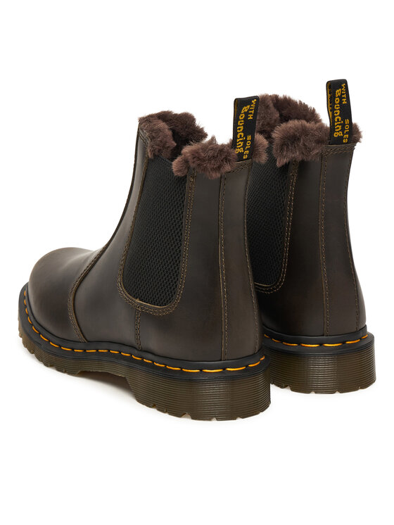 Dr. Martens Dr. Martens Kotníková obuv s elastickým prvkem 2976 Leonore DM41415020 Černá