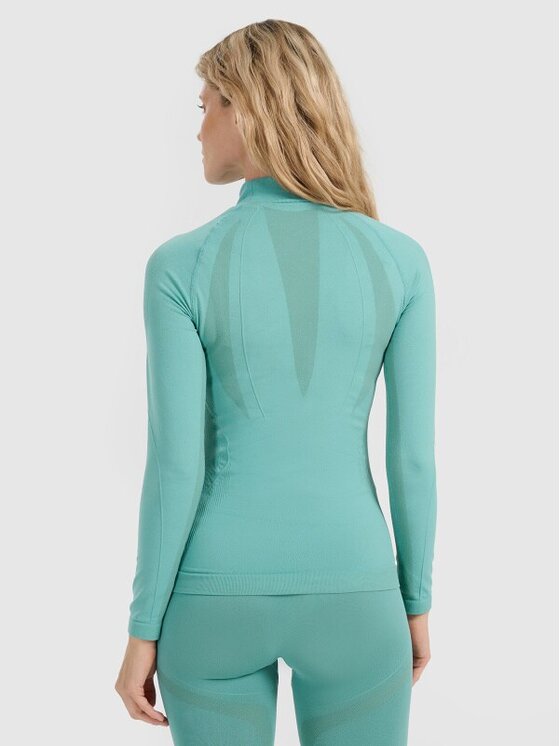 4F 4F Set di biancheria intima termica 4FWAW25USEAF216-46S-M/L_4FWAW25USEAF217-46S Verde