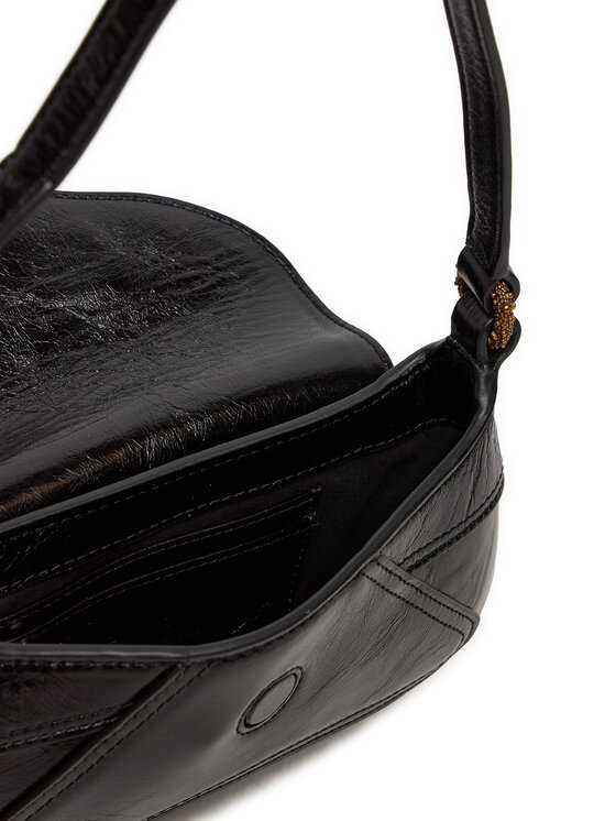 PINKO Pinko Ročna torba 520 Shoulder Baby Fl AI 24-25 PLTT 103764 A1EO Črna