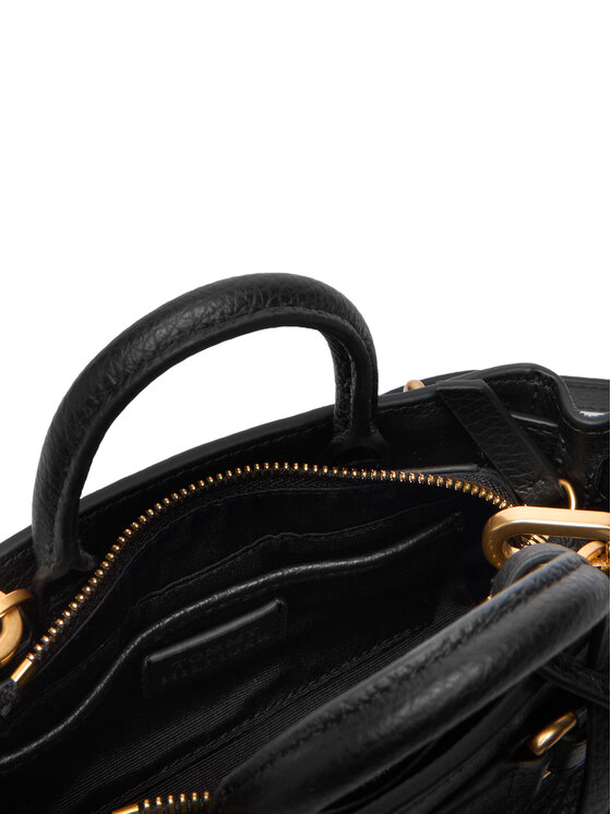 Tommy Hilfiger Tommy Hilfiger Kabelka American Icon Micro Tote Leather AW0AW18167 Čierna
