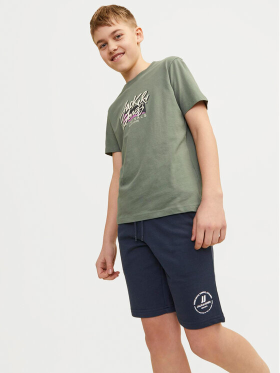Jack&Jones Junior Jack&Jones Junior Sportske kratke hlače Swift 12249966 Tamnoplava Slim Fit