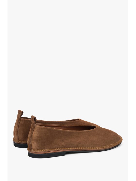 Estro Estro Ballerine ER00117365 Marrone