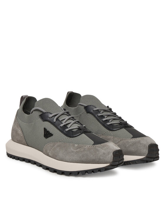 Emporio Armani Emporio Armani Sneakersy X4X659 XR105 U558 Sivá