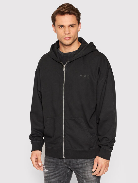 Young Poets Society Young Poets Society Sweatshirt Danis 106944 Schwarz Regular Fit