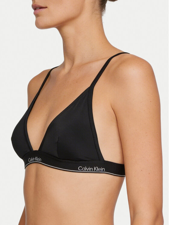 Calvin Klein Swimwear Calvin Klein Swimwear Gornji dio kupaćeg kostima LV00Q61208 Crna