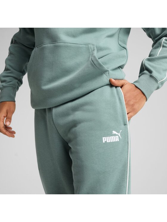 Puma Puma Spodnie dresowe 684621 Zielony Regular Fit