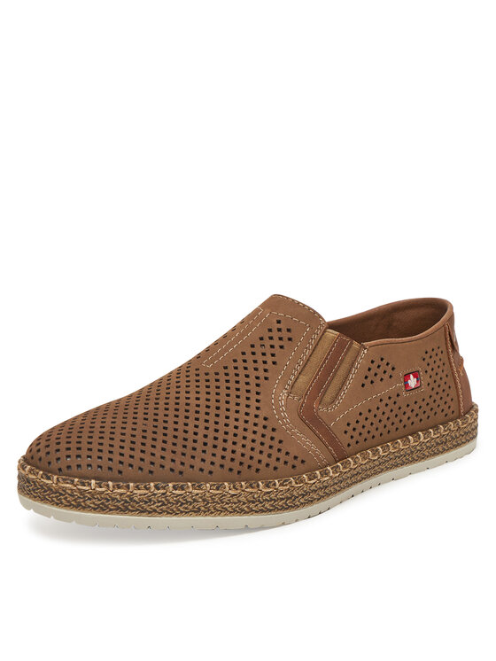 Rieker Rieker Espadrilky B5297-64 Hnedá