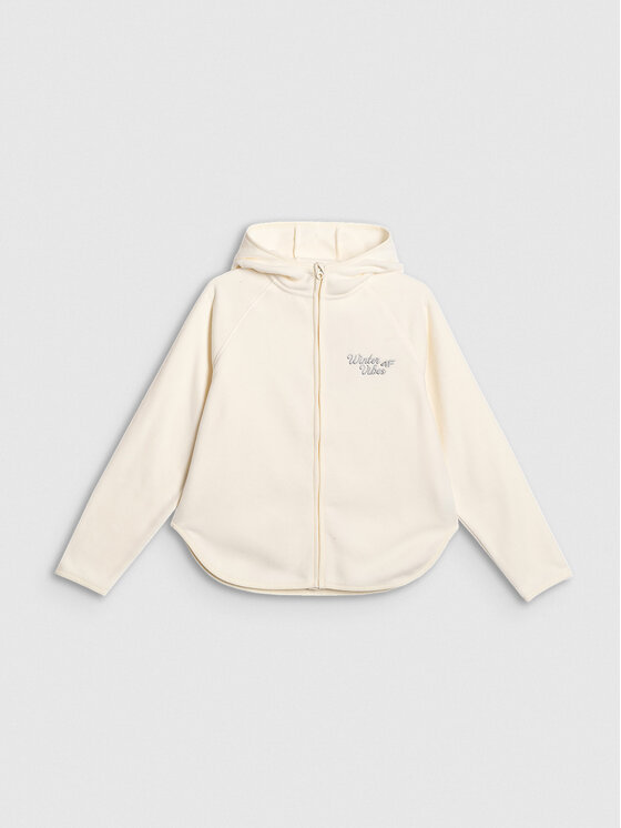 4F 4F Polar APRES SKI Biały Loose Fit