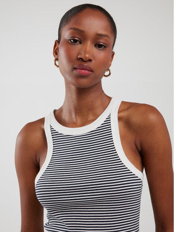 BIG STAR BIG STAR Top LIVIA Granatowy Slim Fit