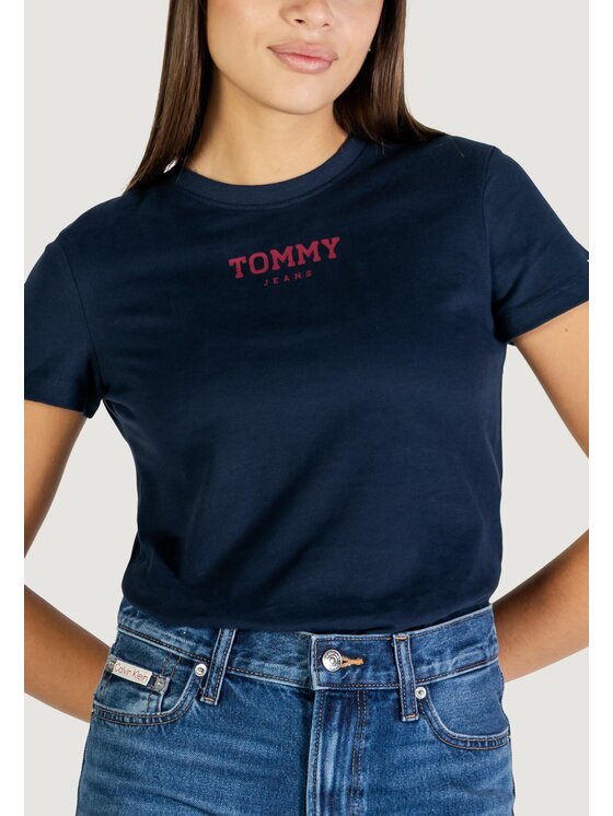 Tommy Jeans Tommy Jeans T-shirt DW0DW21842 Blu Casual Fit