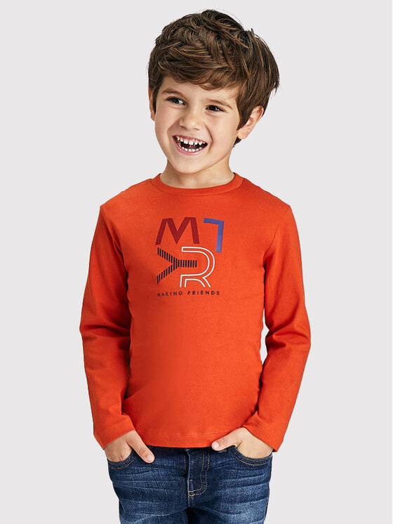 Blusa 173 Arancione Regular Fit