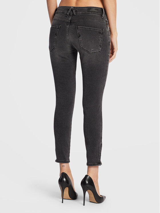 Jeans Senta Zip 51496 15189 Grigio Super Slim Fit