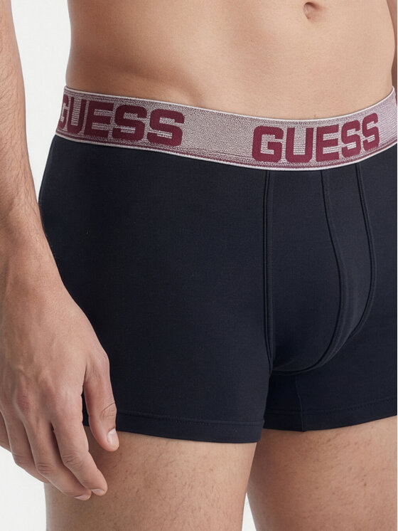 Guess Guess Bokserių komplektas U6GG13 K6YW1 Juoda